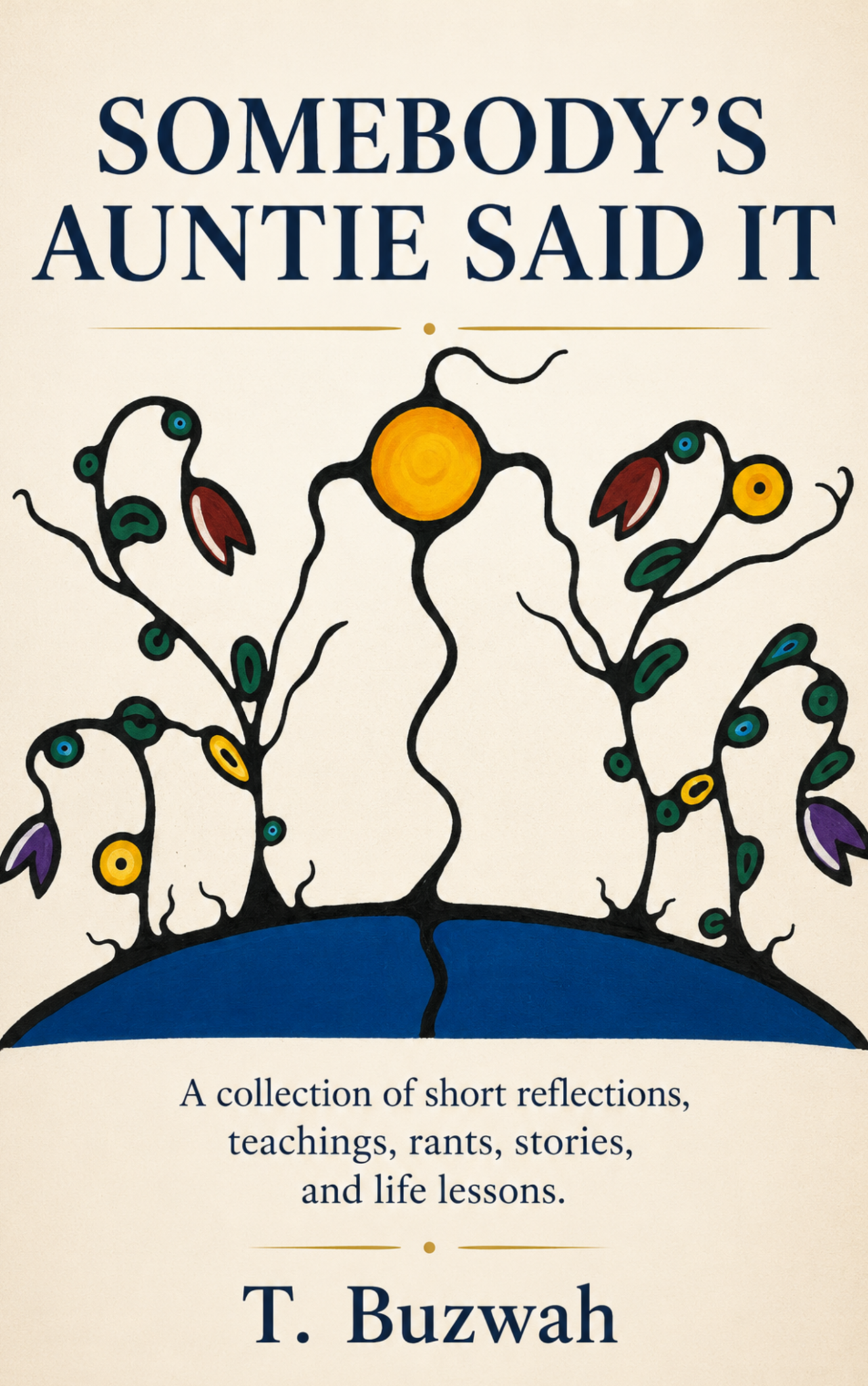Somebody’s Auntie Said It by T. Buzwah. A collection of short reflections, teachings, rants, stories, and life lessons.